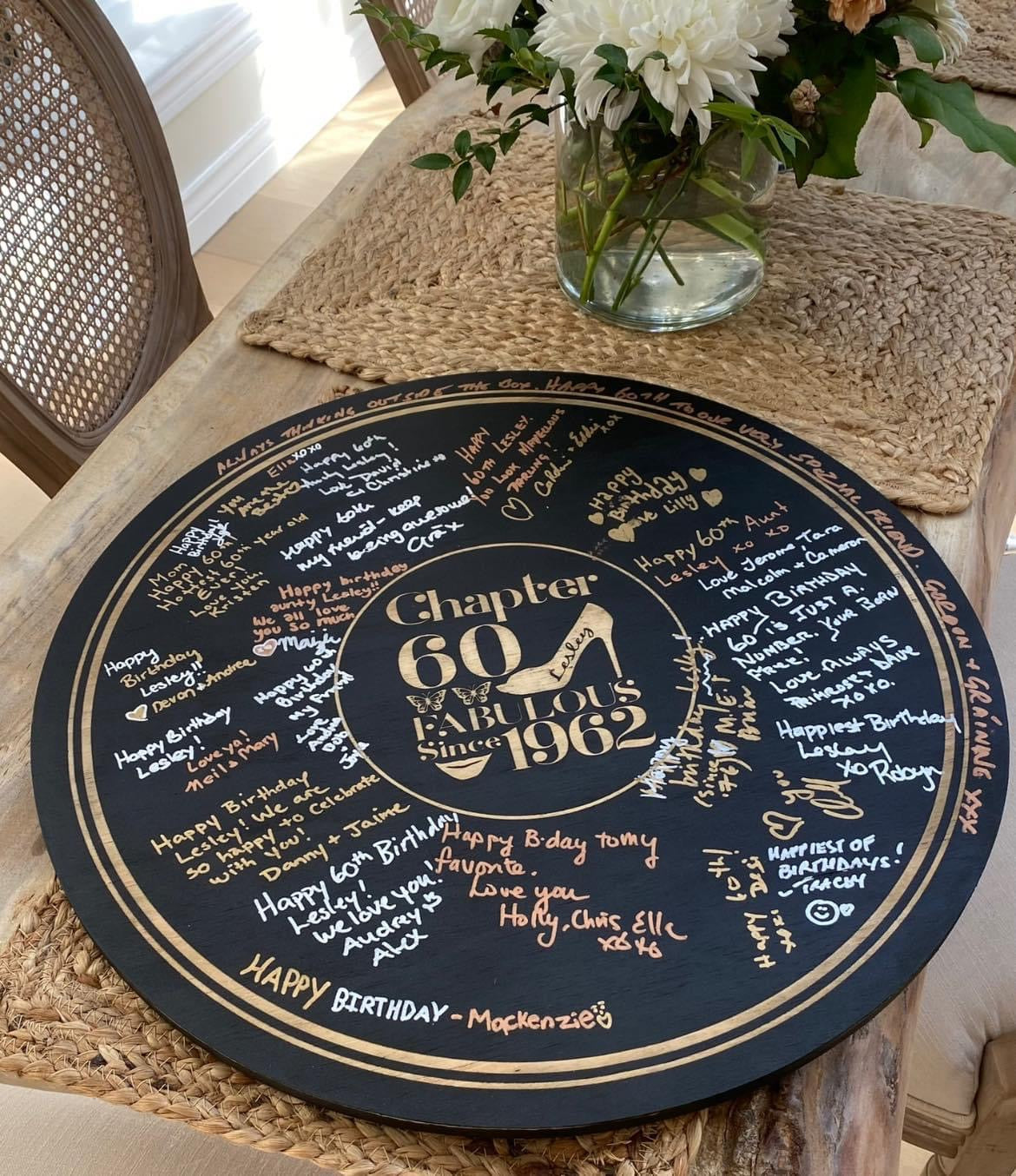 Signing Board Number Guest Signing Boards – Grand Impressions Custom Appreciation Gifts