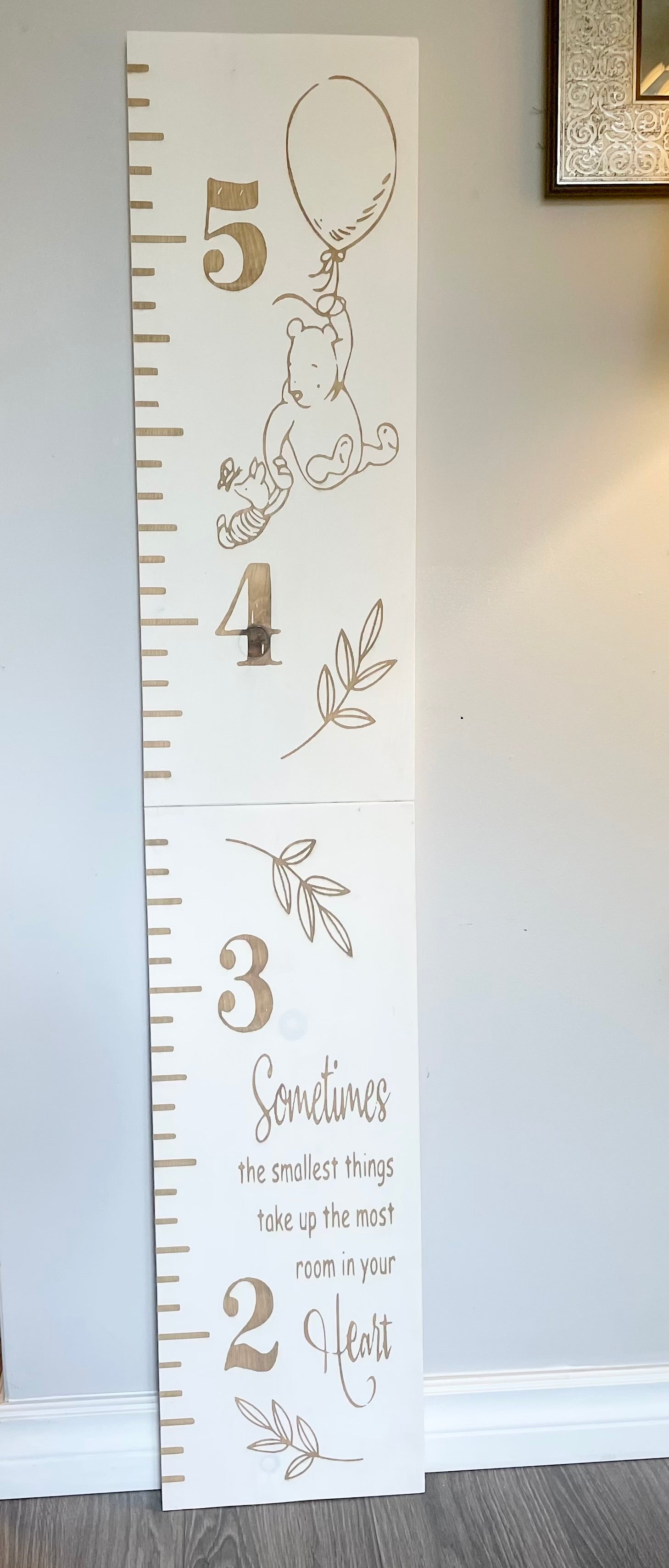 Folding Classic Winnie the Pooh Growth Chart – Grand Impressions